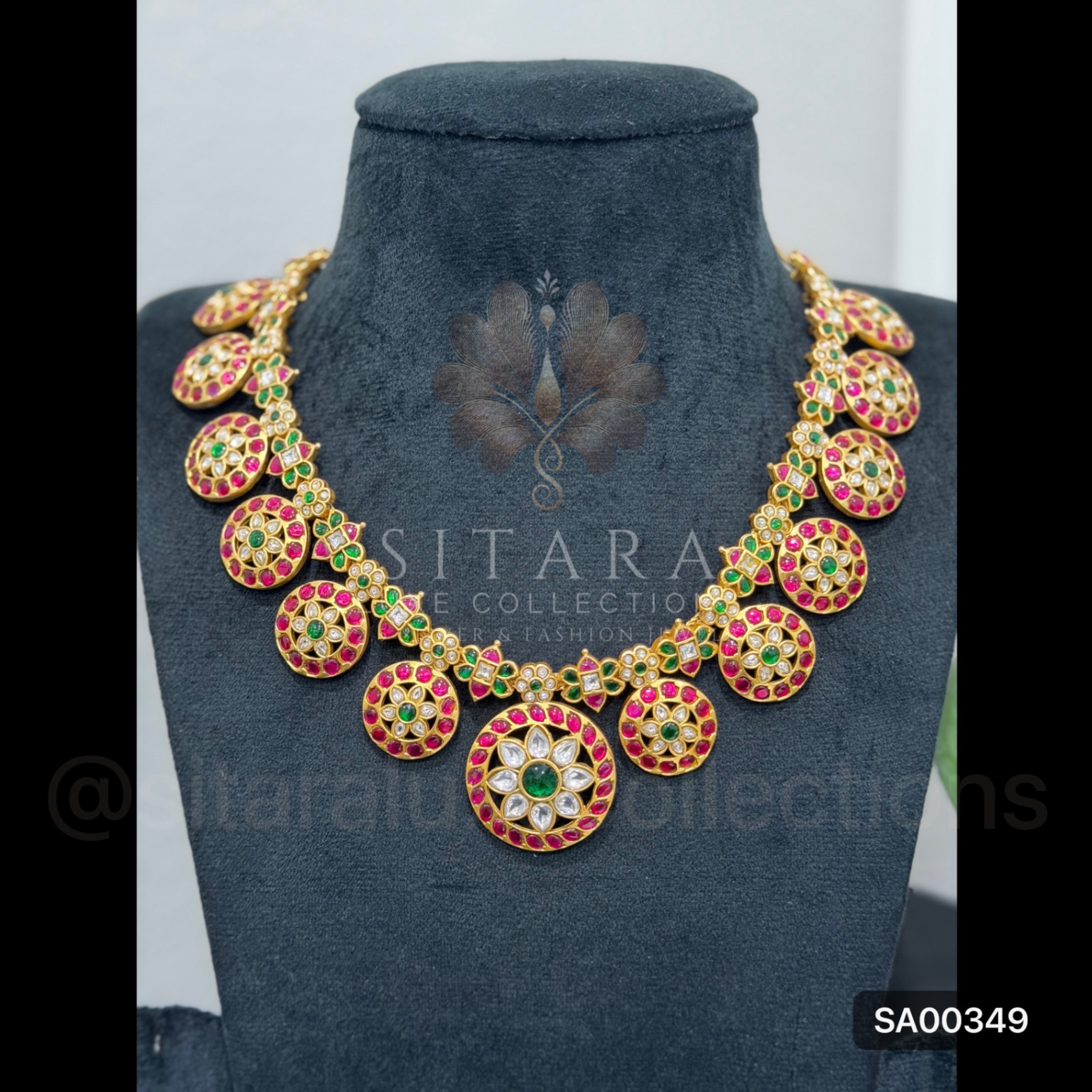 Jadau Bottumala Short Neckset