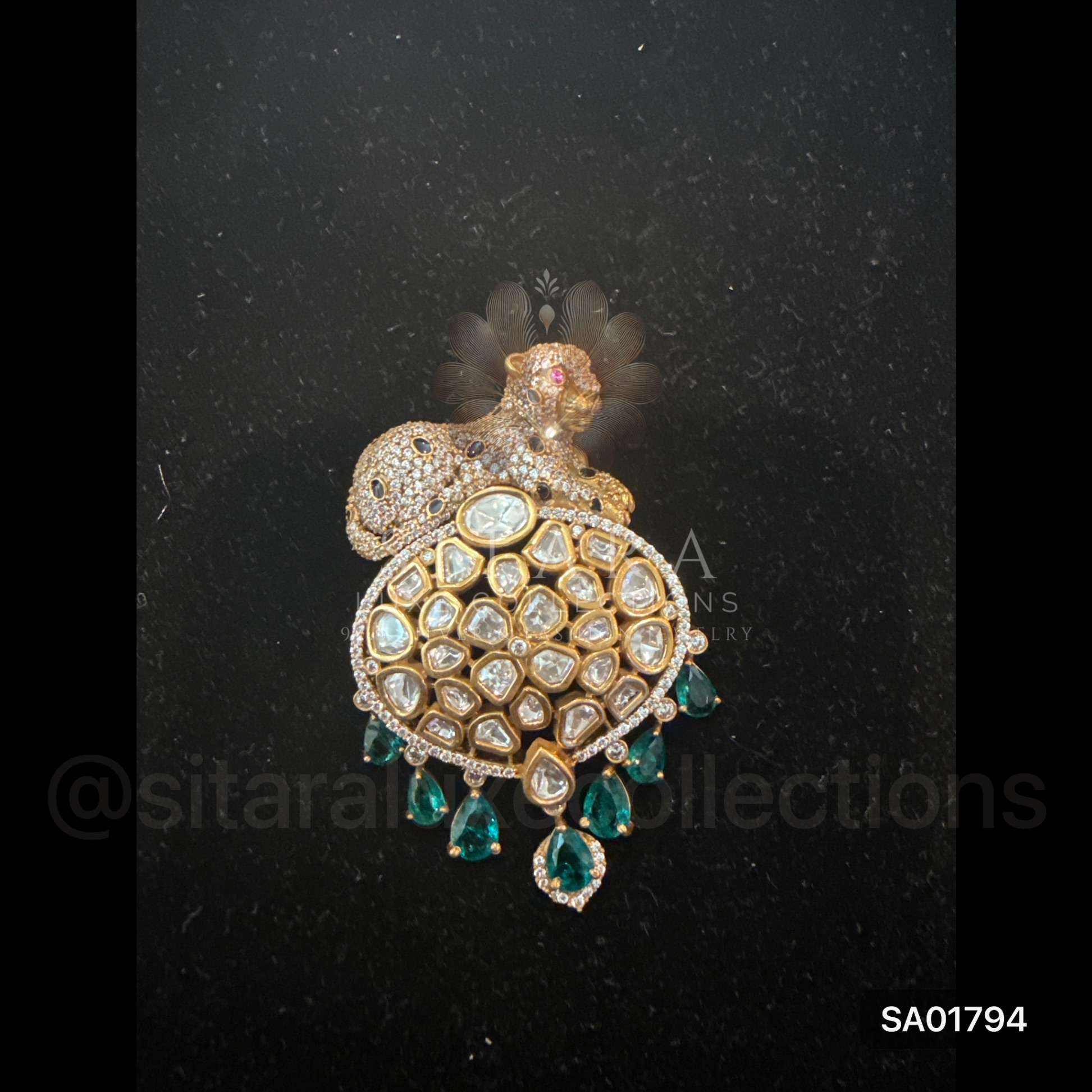 Leopard Brooch