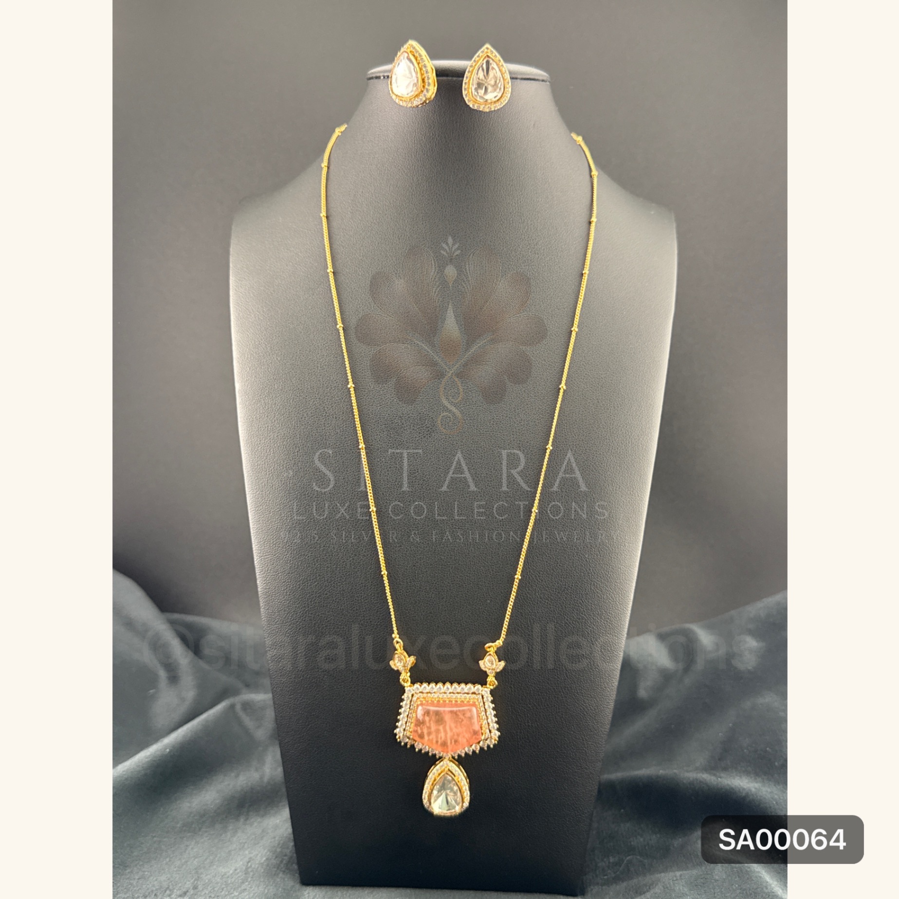 Doublet Pink Mint Chain Sets