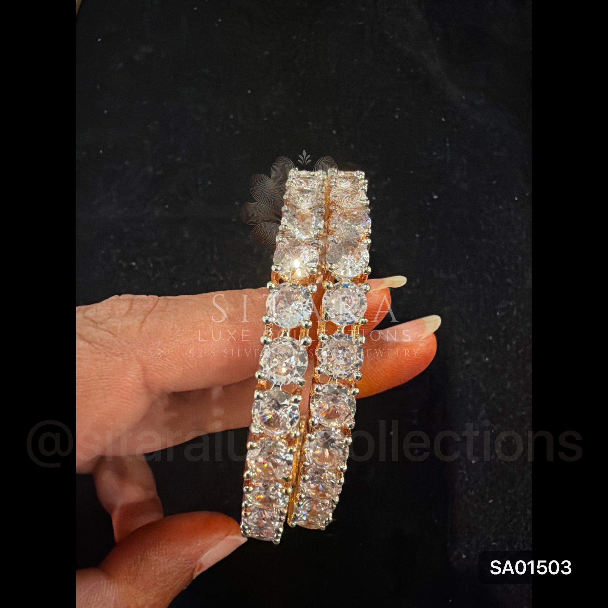 Big Stone CZ Bangle