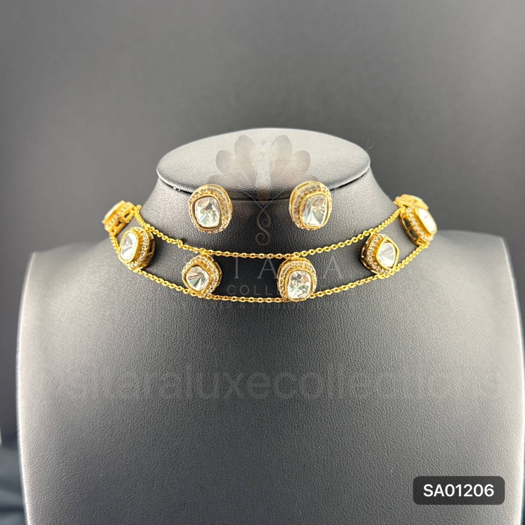 Moissanite Choker Set