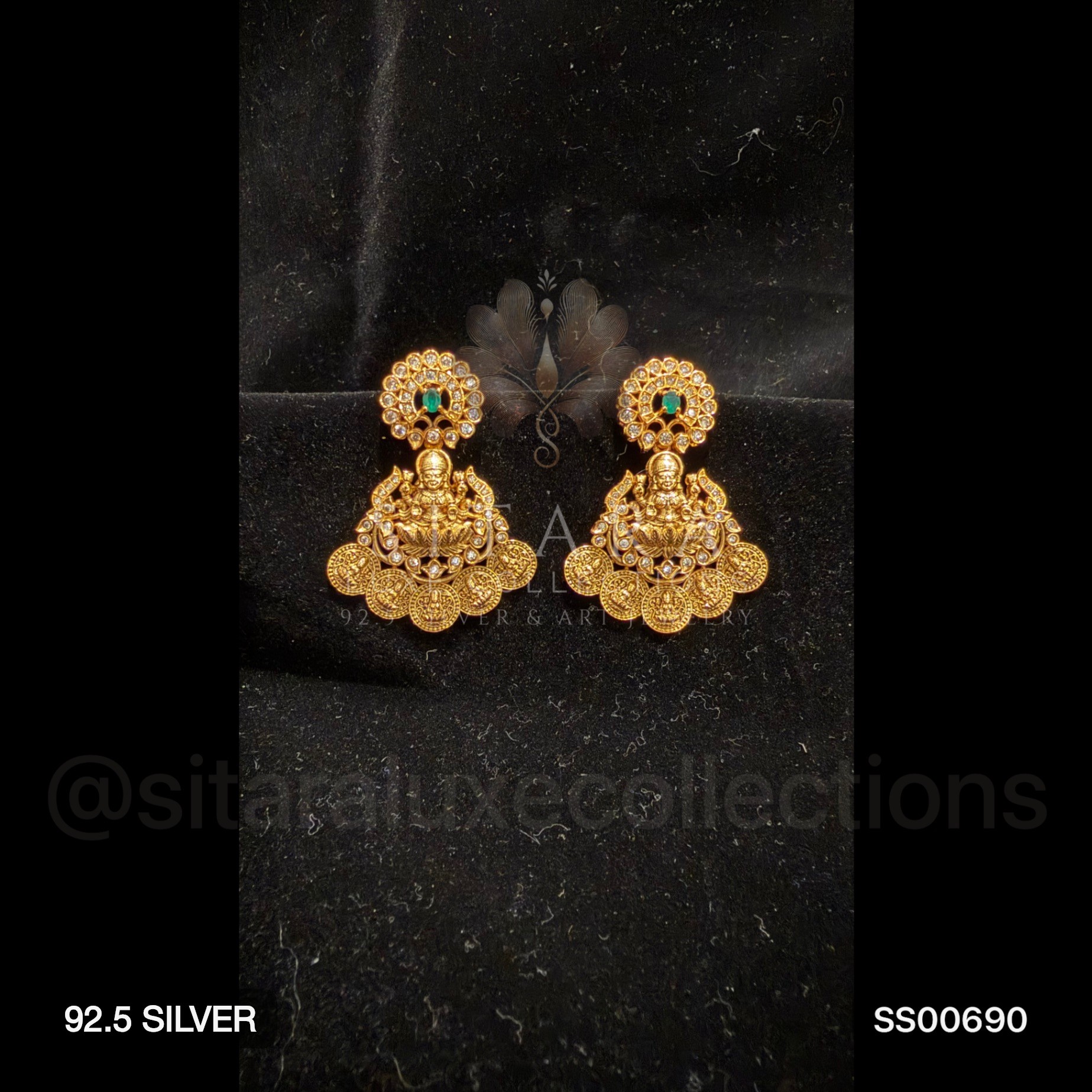 Nakshi Lakshmi Kasu Earrings
