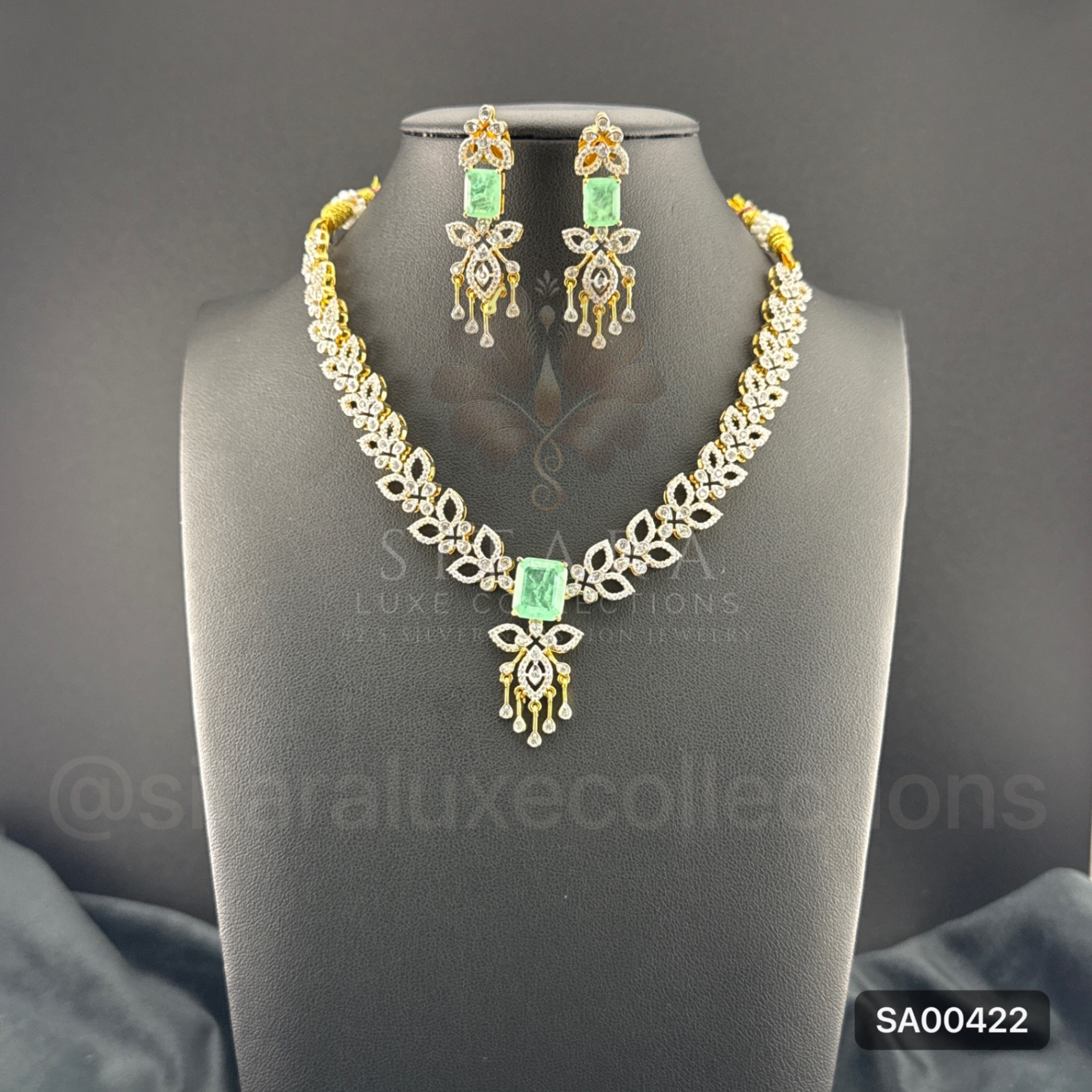 Square Doublet GJ Neckset